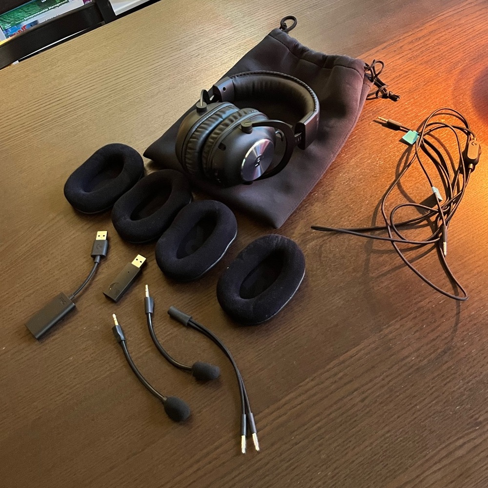 Logitech Over-Ear Headphones - Black and Silver - Picture 4 of 4